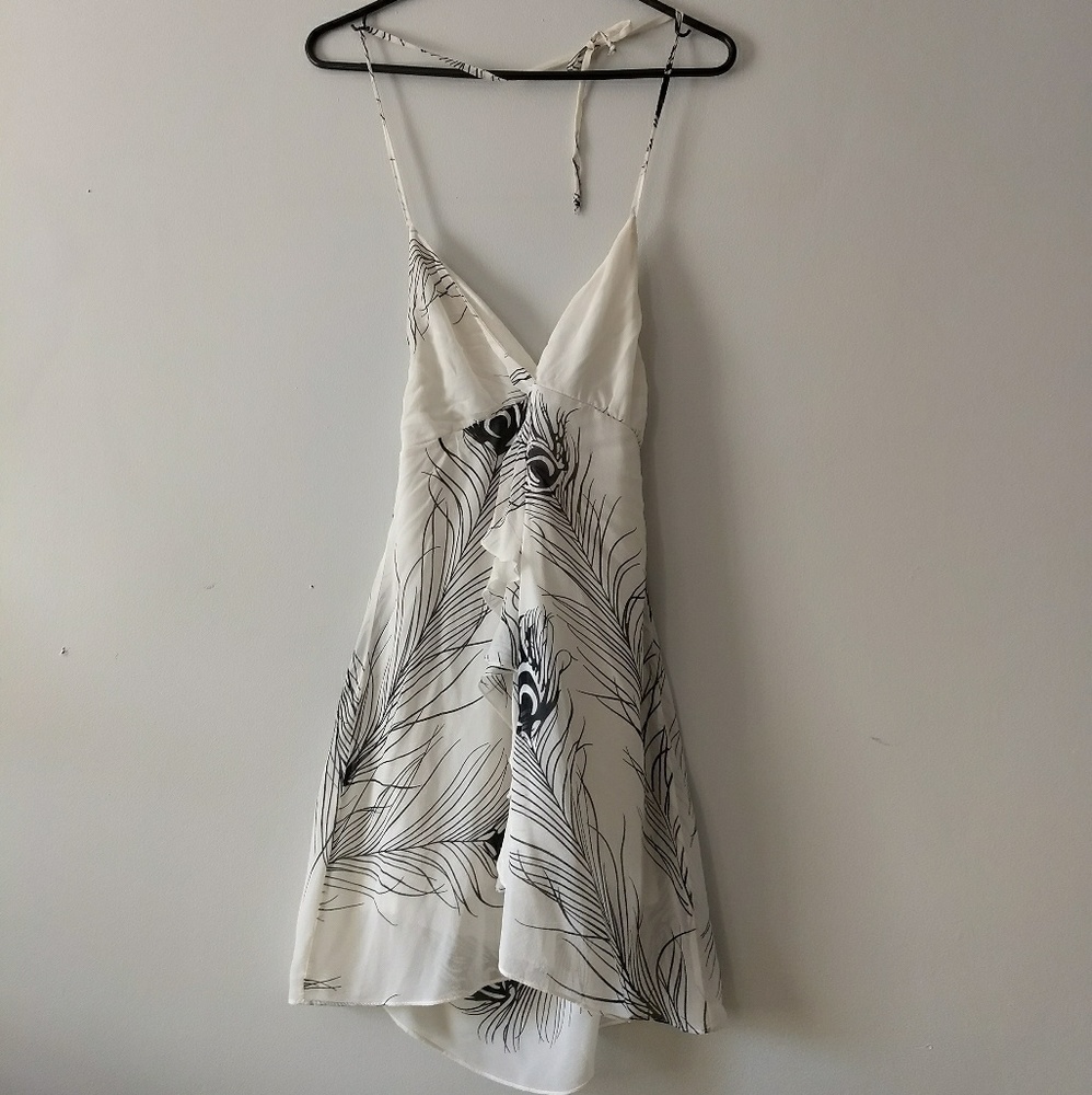 Young Fabulous & Broke b&w halter, S